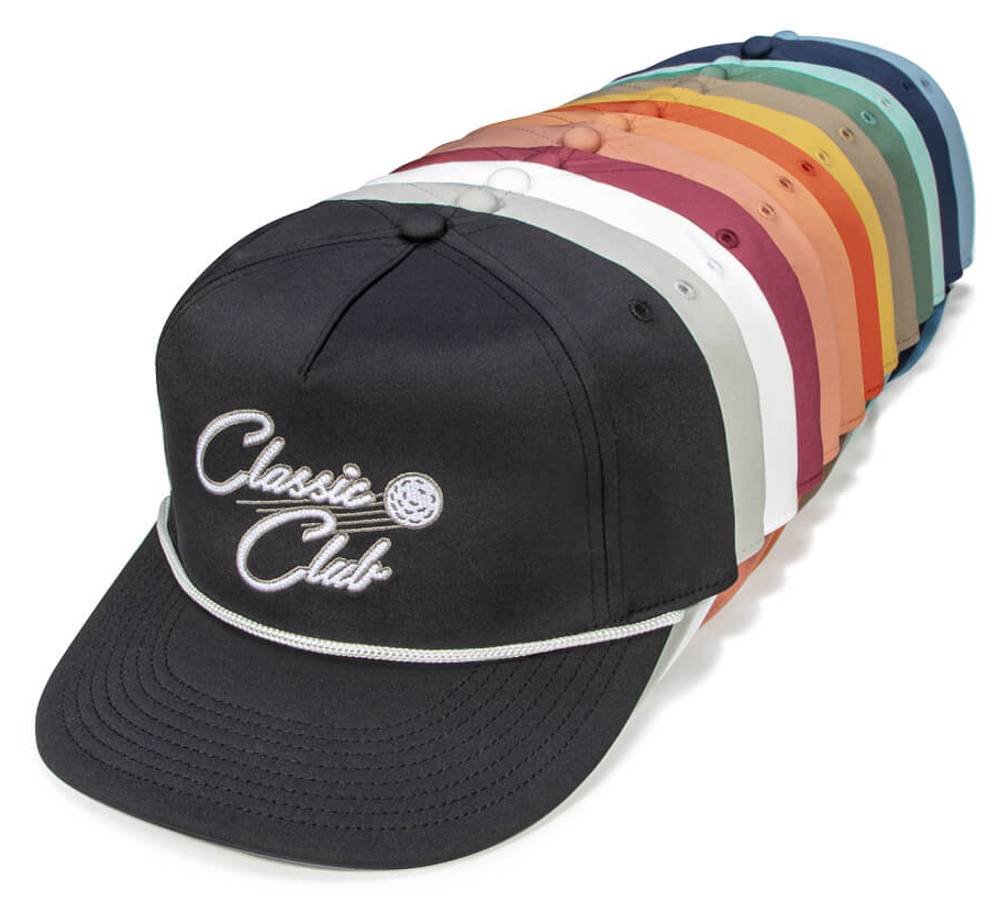 Custom Headwear Featuring New NovaTech Performance Fabric