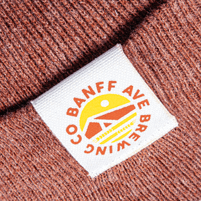 Screen Print on Canvas Clip Label