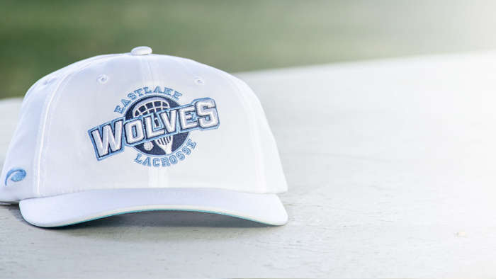 Custom lacrosse hat