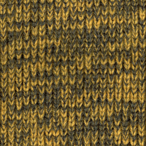 Charcoal / Gold Twisted Acrylic Yarn