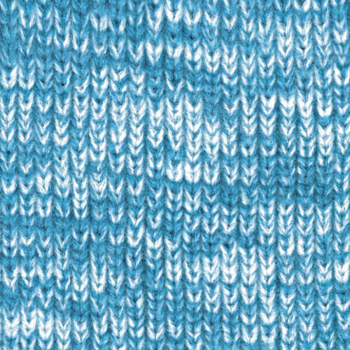 Electric Blue / White Twisted Acrylic Yarn