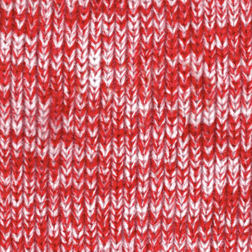 Scarlet / White Twisted Acrylic Yarn