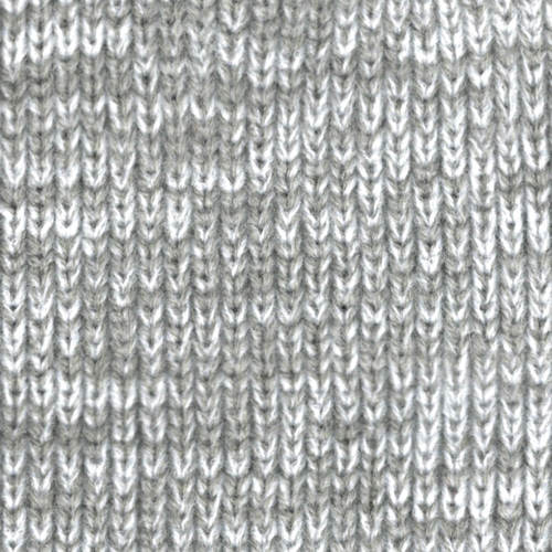 Steel / White Twisted Acrylic Yarn