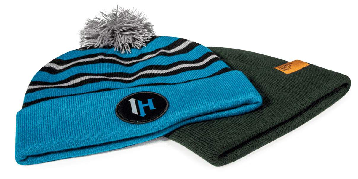 Two Pukka cuffed knit hats