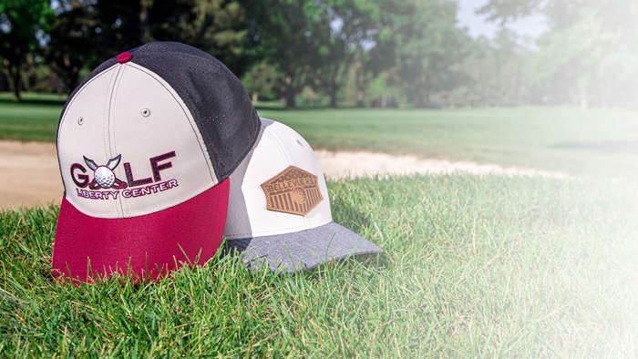 A golf hat for any sports team or club