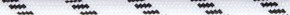 White / Black Stripe Specialty Rope