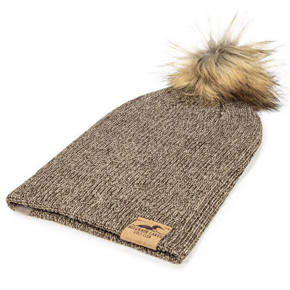 Heathered Lightweight Yarn Compass Slouch Knit