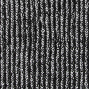 Black / Steel Twisted Acrylic Yarn