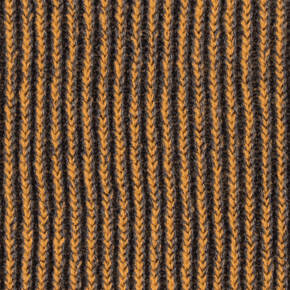 Charcoal / Gold Twisted Acrylic Yarn