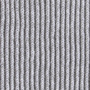 Steel / White Twisted Acrylic Yarn