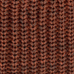 Brown / Texas Orange Twisted Cotton Yarn