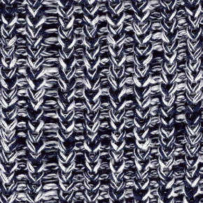 Navy / White Twisted Cotton Yarn