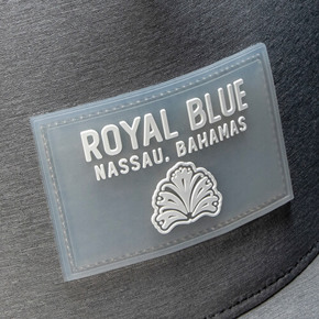 Clear Rubber Patch Secured with Jump Stitch