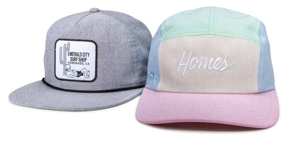 Custom Headwear featuring all-new Oxford Lightweight Cotton