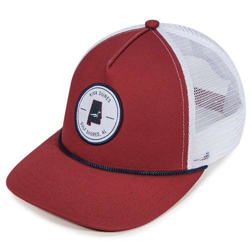 Scarlet / White w/ Navy