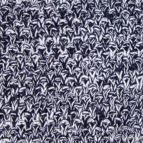 Navy / White Twisted Cotton Yarn