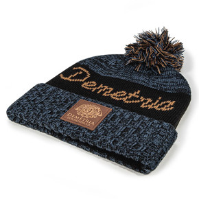 Jacquard Pattern Vintage Cuffed Knit