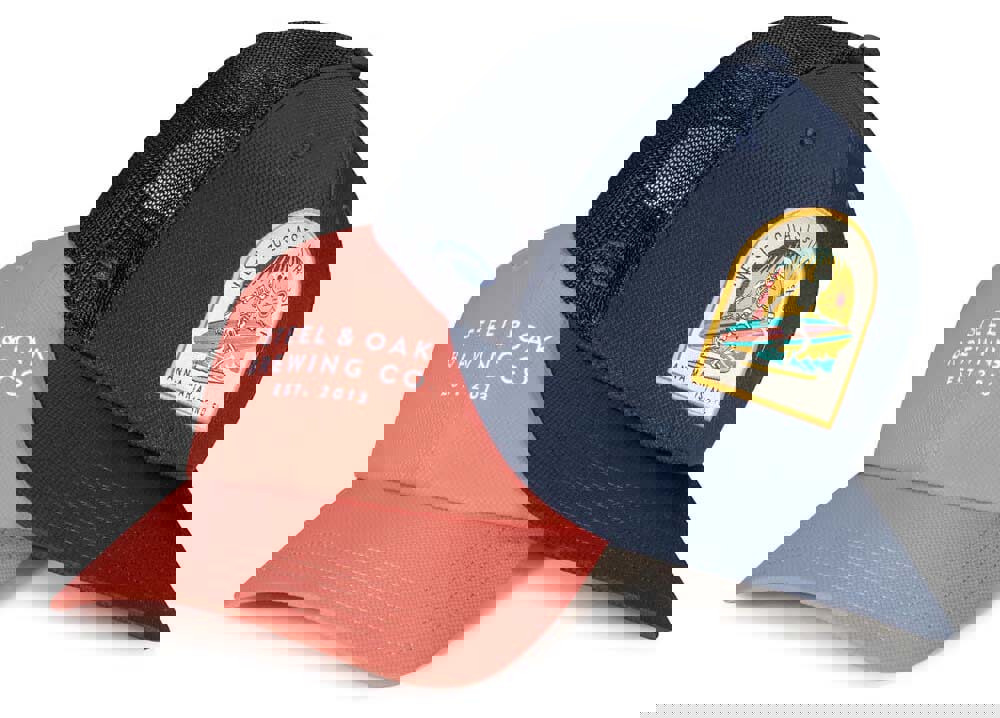 Custom Headwear featuring Recycled Diamond Lite