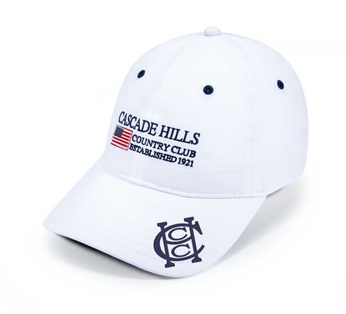 Pukka hat with visor screen print