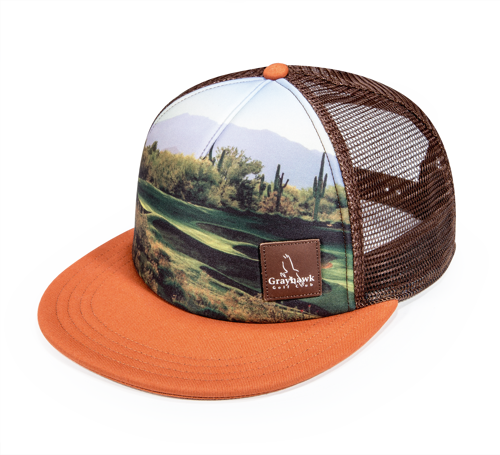 Pukka hat with sublimation print