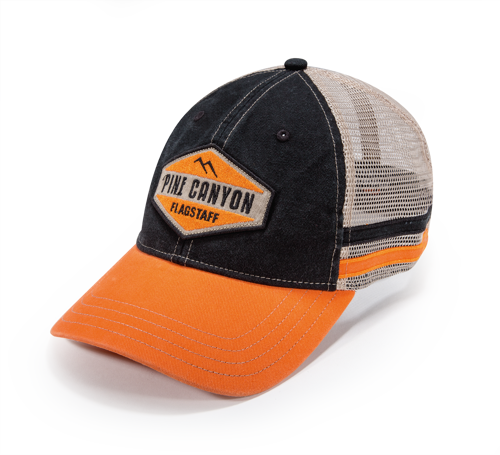 Pukka hat with 2 cut and sew stripes