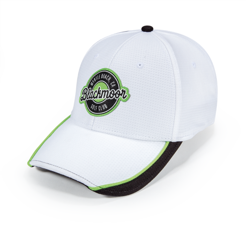 Pukka hat with double visor cut and sew with piping