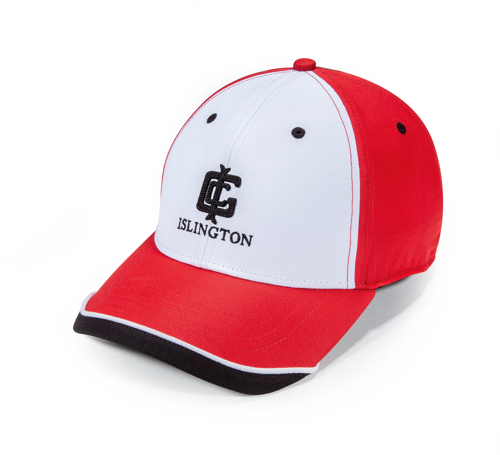 Pukka hat with visor cut and sew with piping