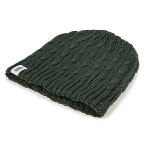 Solid Ribbed Uncuffed Knit