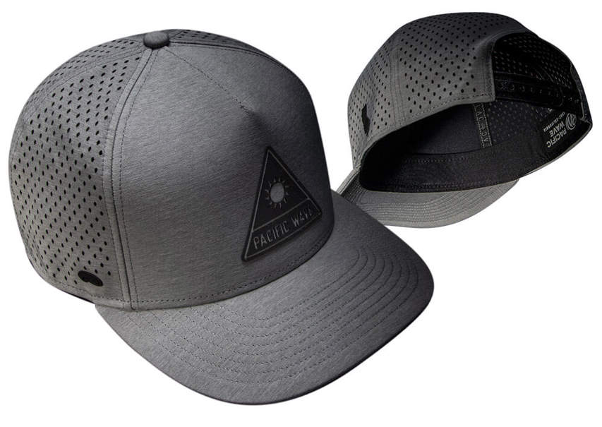 The Pukka Black Foundation Adjustable Hat Features Our Water-Resistant Pinnacle Fabric