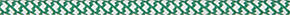 Green / White Lattice Specialty Rope