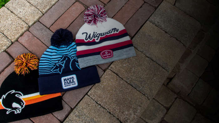 Fully custom jacquard Cuffed & Uncuffed Signature Knits