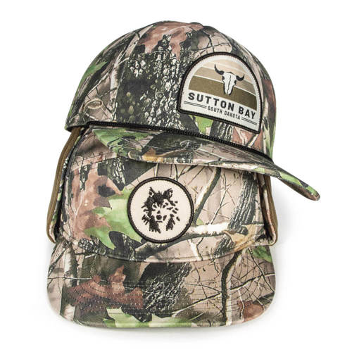 Custom Golf Headwear featuring the all-new StickLeaf Camo